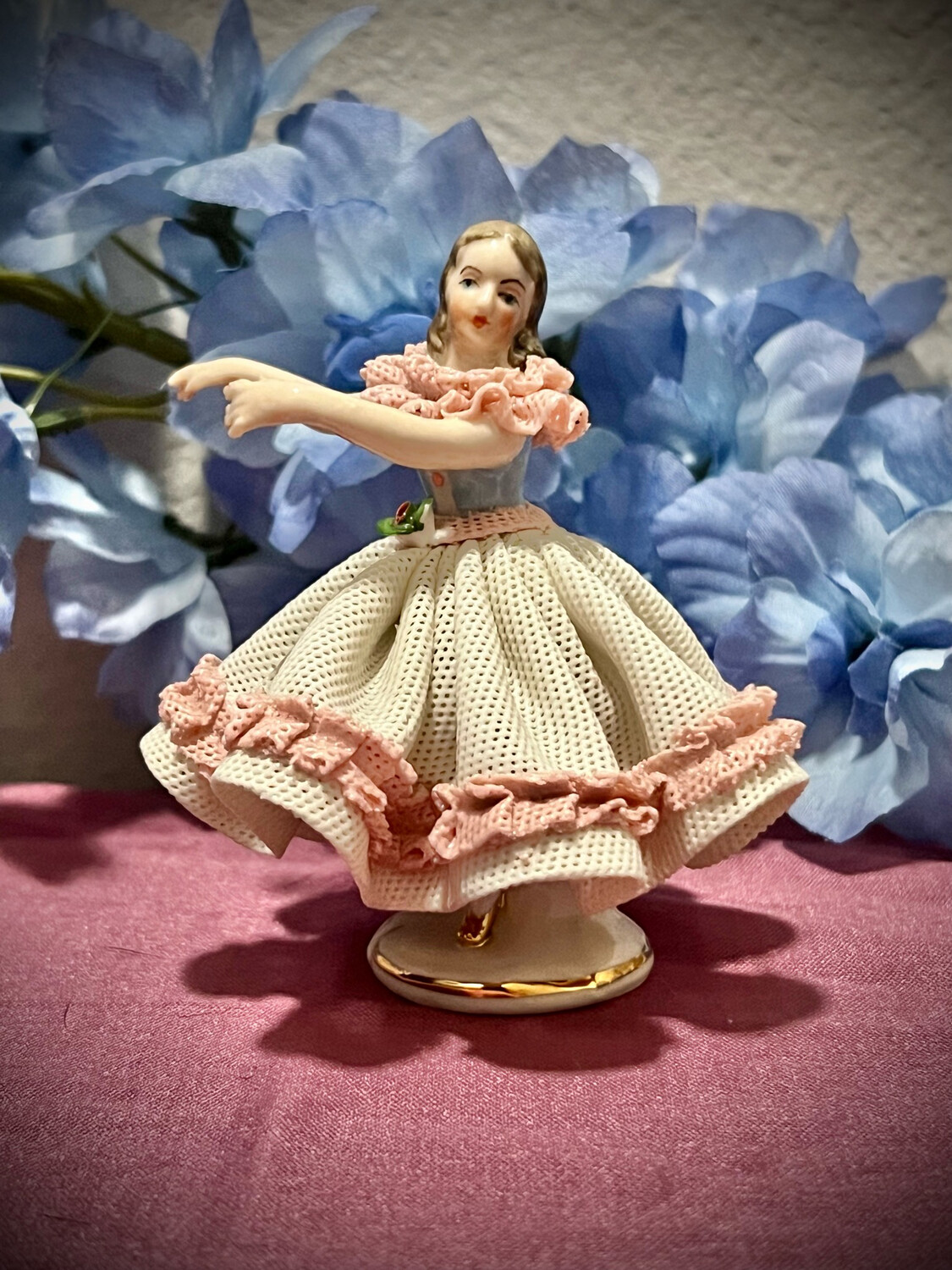 Vintage Wilhelm Rittirsch Lace Ballerina