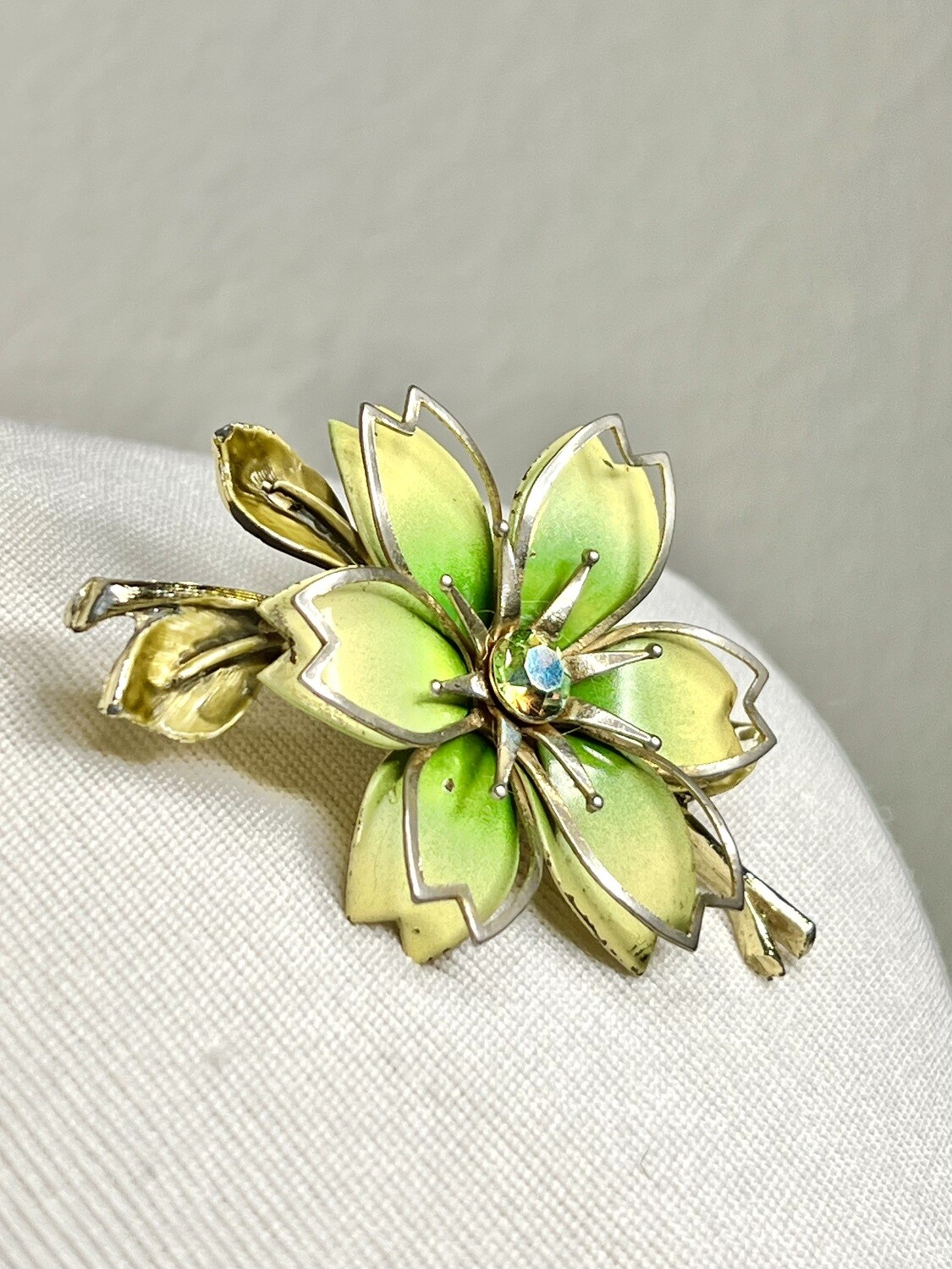 Coro Craft Cherry Blossom Brooch
