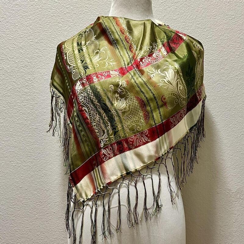 Vintage Traditional Ausseer Austrian Trachte Scarf