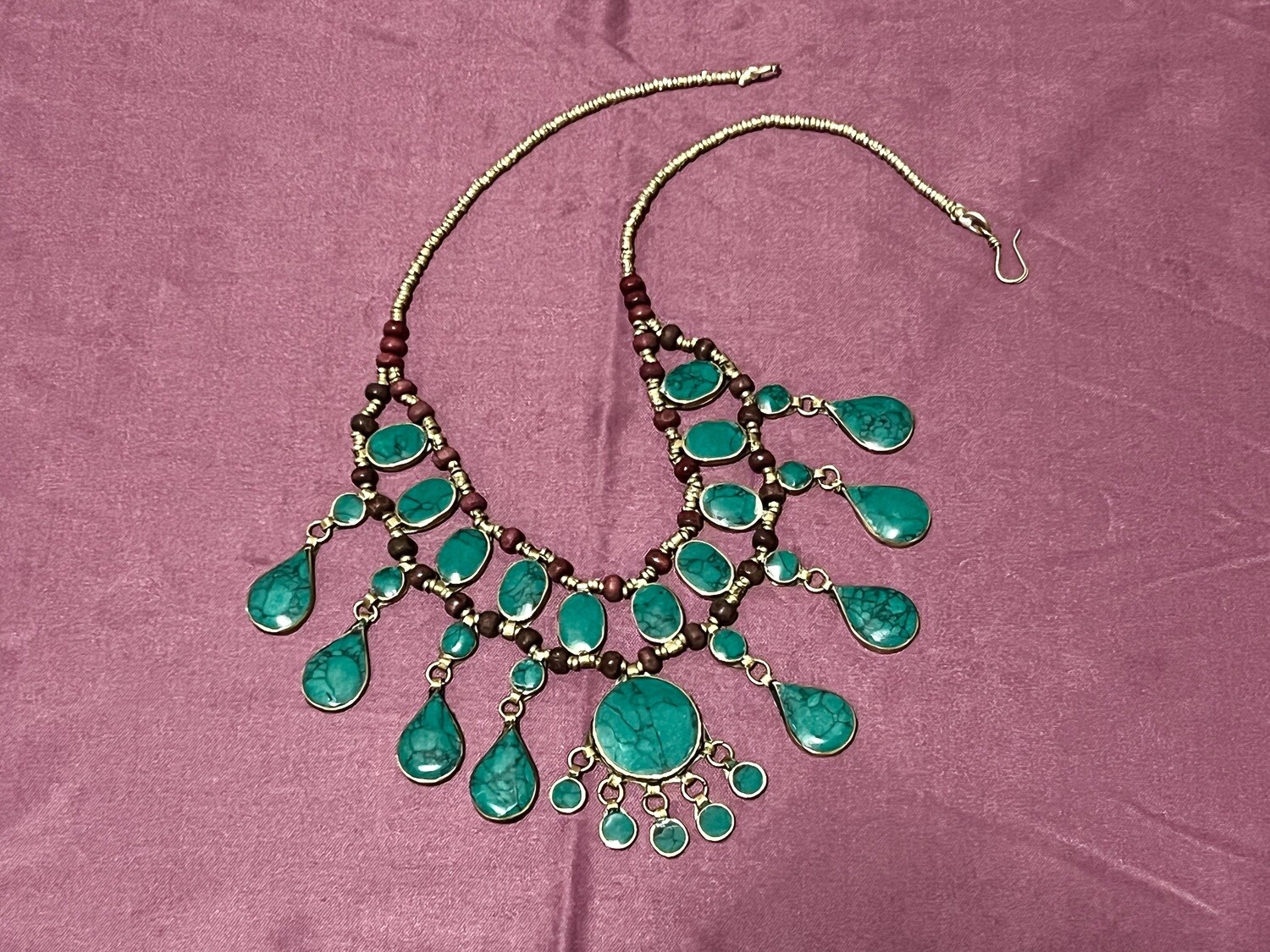 Kuchi Pashtun Tribal Stone Necklace