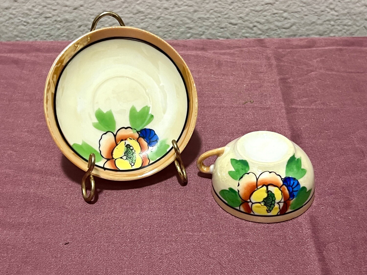 Miniature Lusterware Teacups