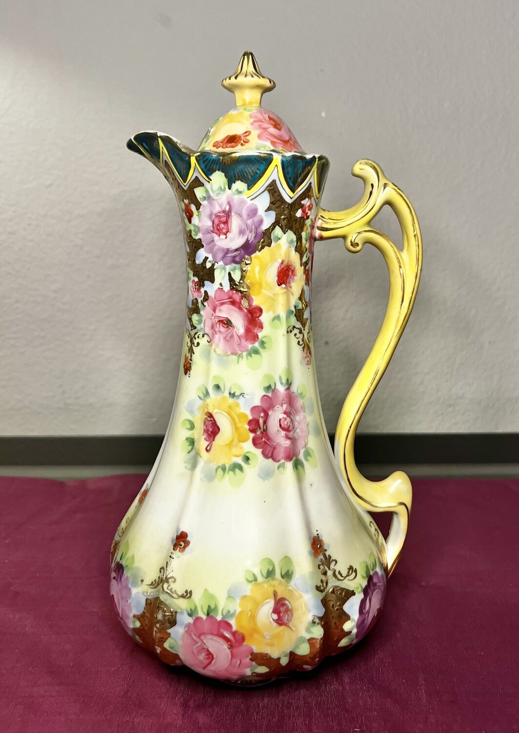 19th Century Kutani Chocolate Pot