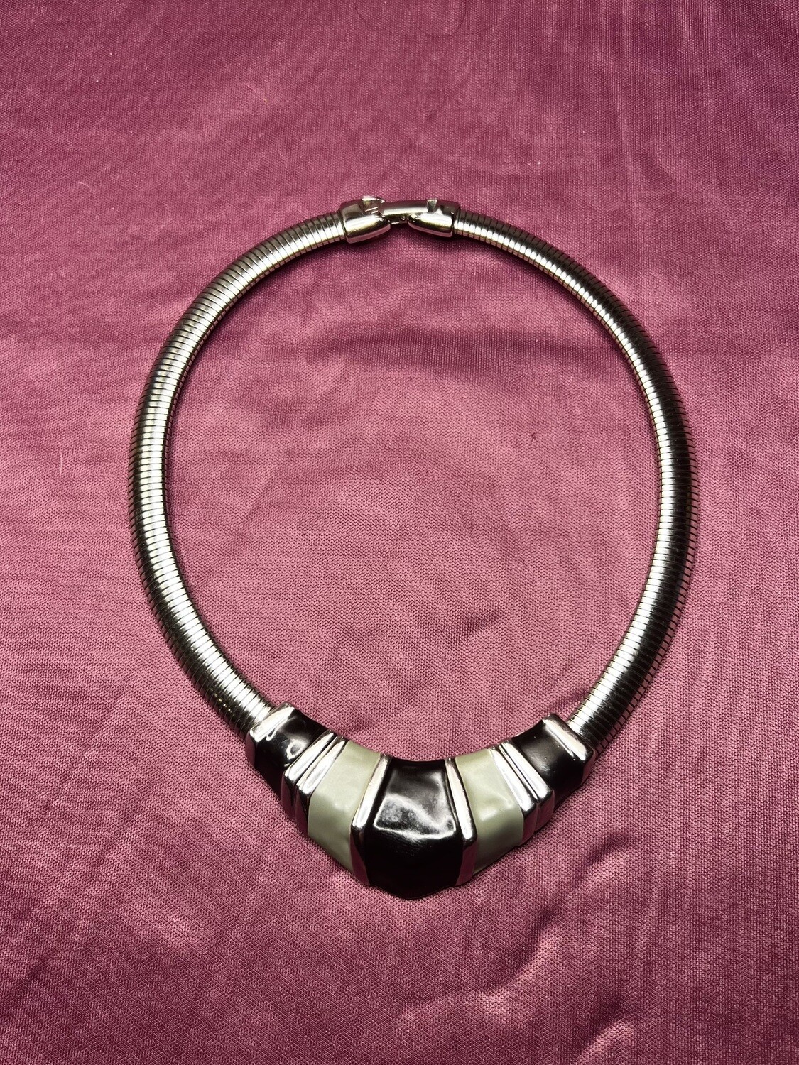 Napier Egyptian Revival Style Pendant Choker