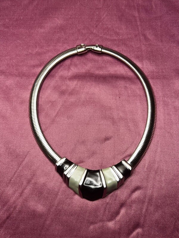 Napier Egyptian Revival Style Pendant Choker