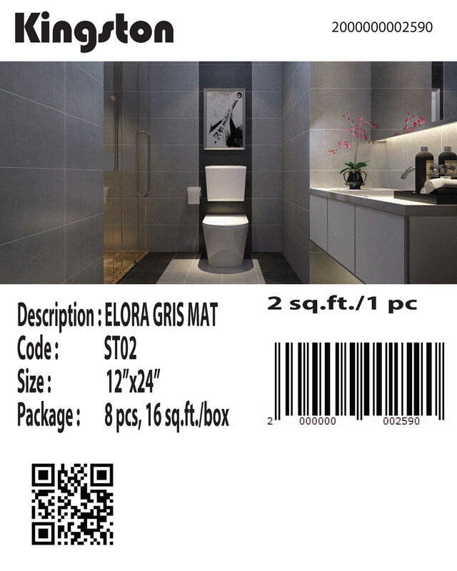 ST02 (12X24) ELORA GRIS MATT