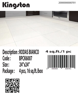 BPCK6007 RODAS BIANCO (24X24)