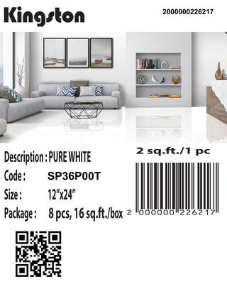 SP36P00T Pure White 12x24