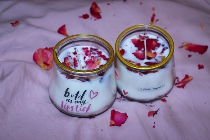 Rose Candle