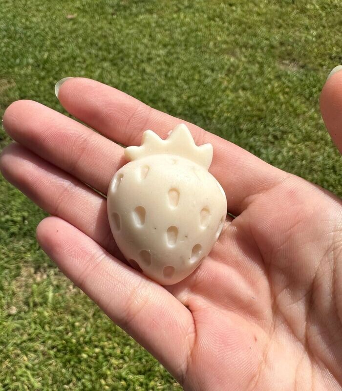 Strawberry-Shaped Wax Melt