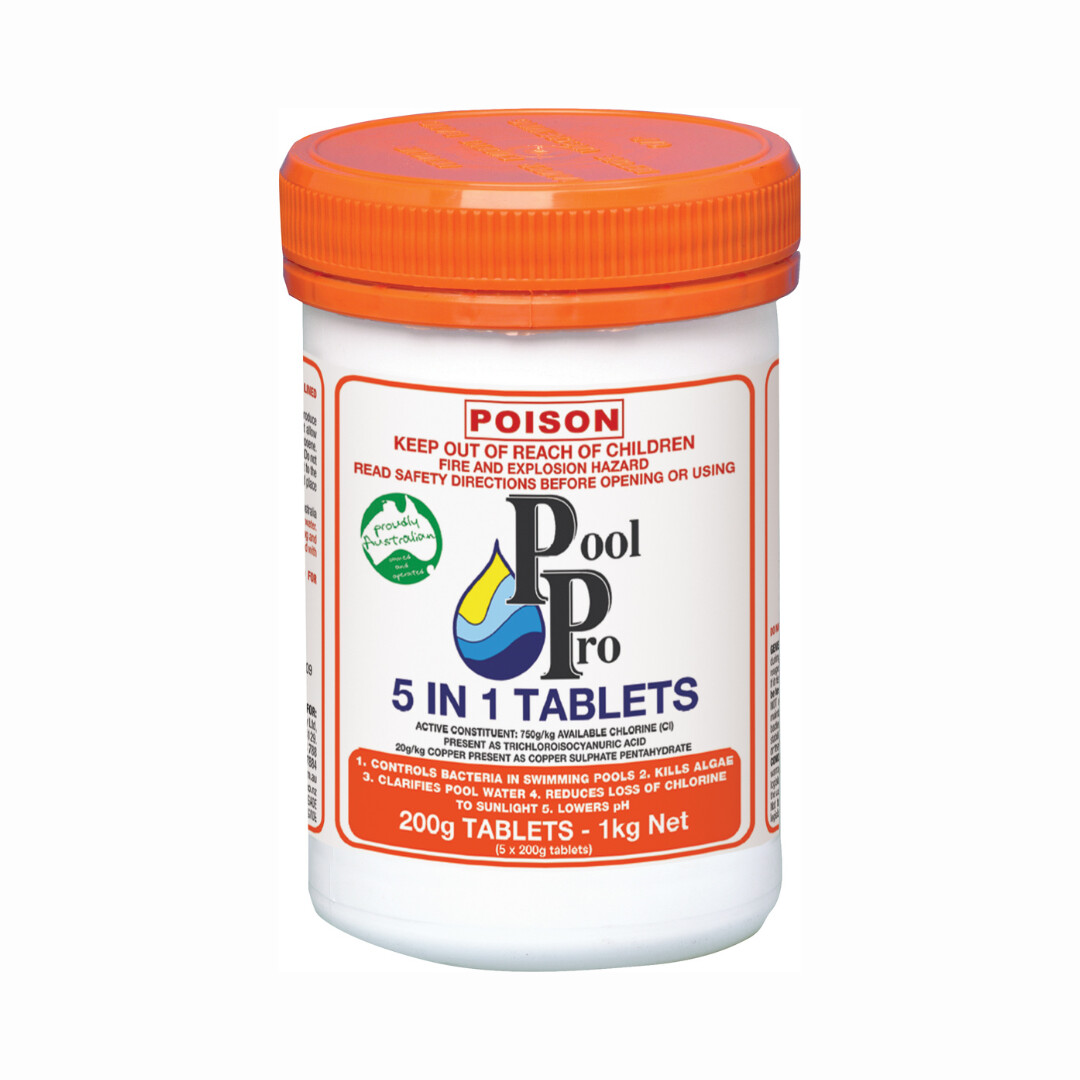 5 in 1 Tablets (200g) 1kg
