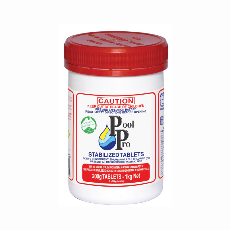 Stabilized Trichlor Tablets (200g) 1kg