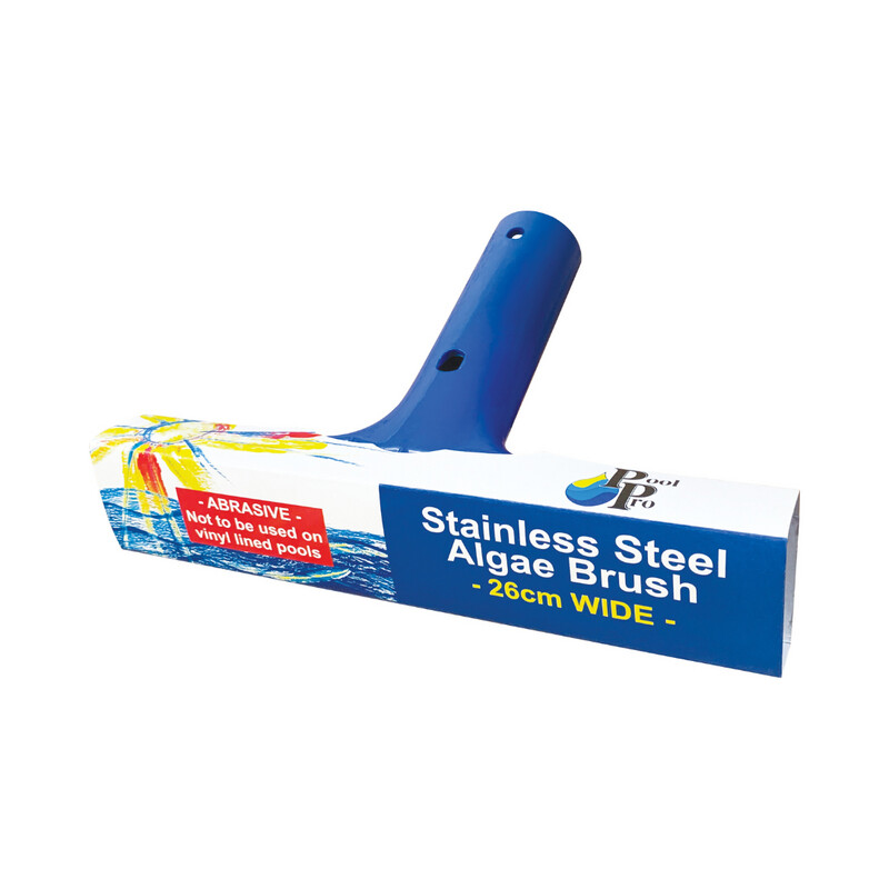 Stainless Steel Algae Brush 26cm