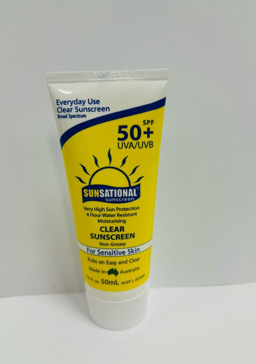 Sunsational SPF50+ Sunscreen Tube 50ml
