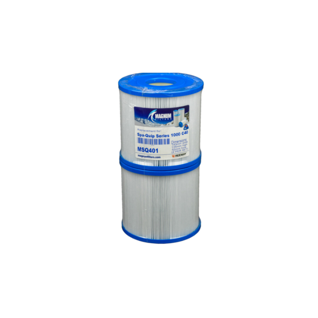 Spaquip Series 1000 Skimmer Filter Cartridge Pair Q1033