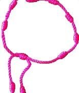 Pulseras de 7 nudos ritualizadas. Varios colores.  Salud, estudios,  protección.