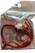 Pulseras gatitos de la suerte. Varios colores disponibles.