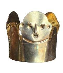 Corona de metal para Elegguá.