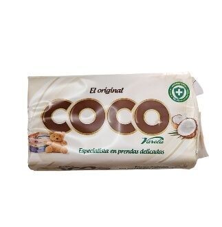 Jabón de coco, grande.