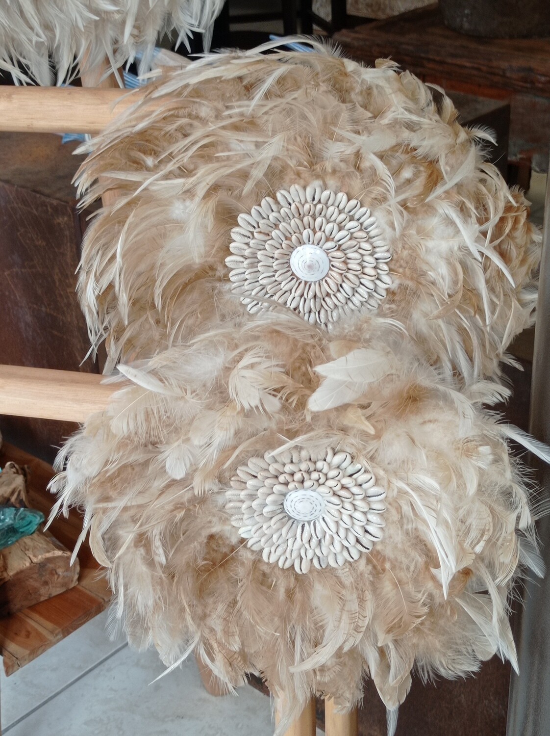 Decoración de plumas