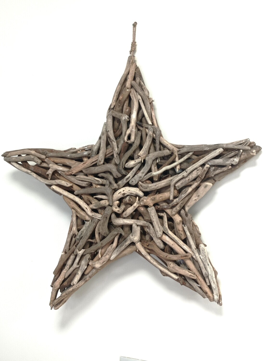 Estrella madera reciclada