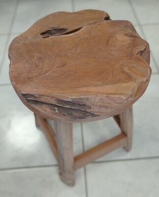 Taburete madera reciclada