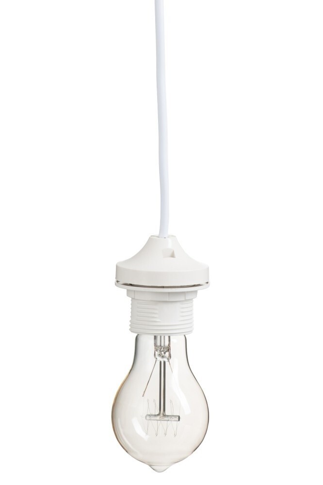 J-line witte hanglamp fitting