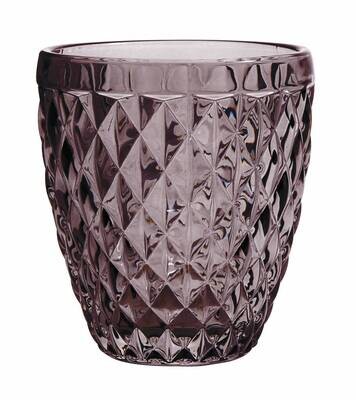 Nordal Diamond paars glas - 250 ml