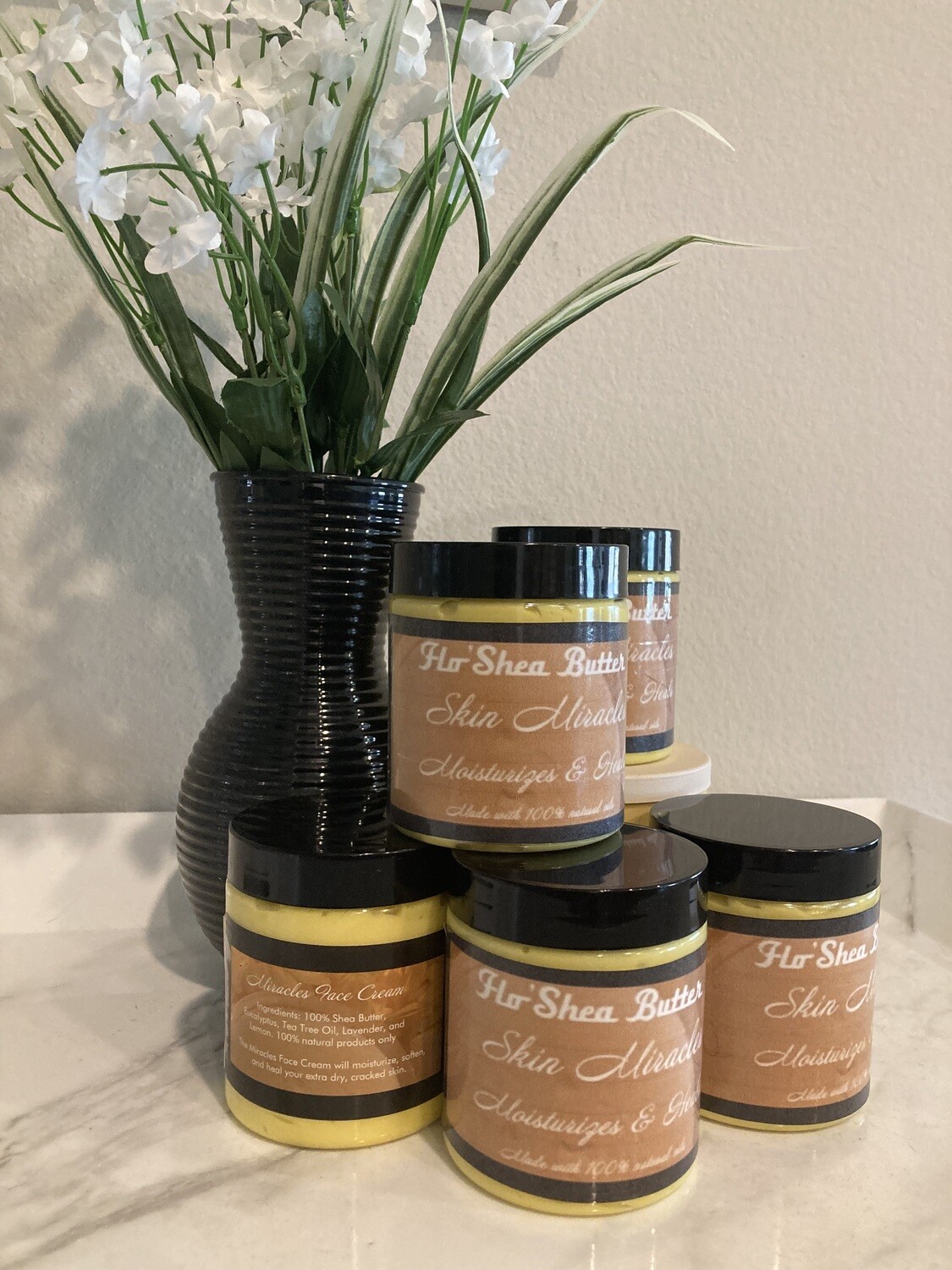 Flo' Shea Butter - Skin Miracles - Unscented 8oz
