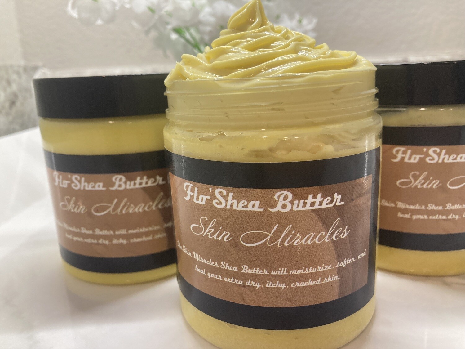 Flo' Shea Butter - Skin Miracles - Unscented 8oz