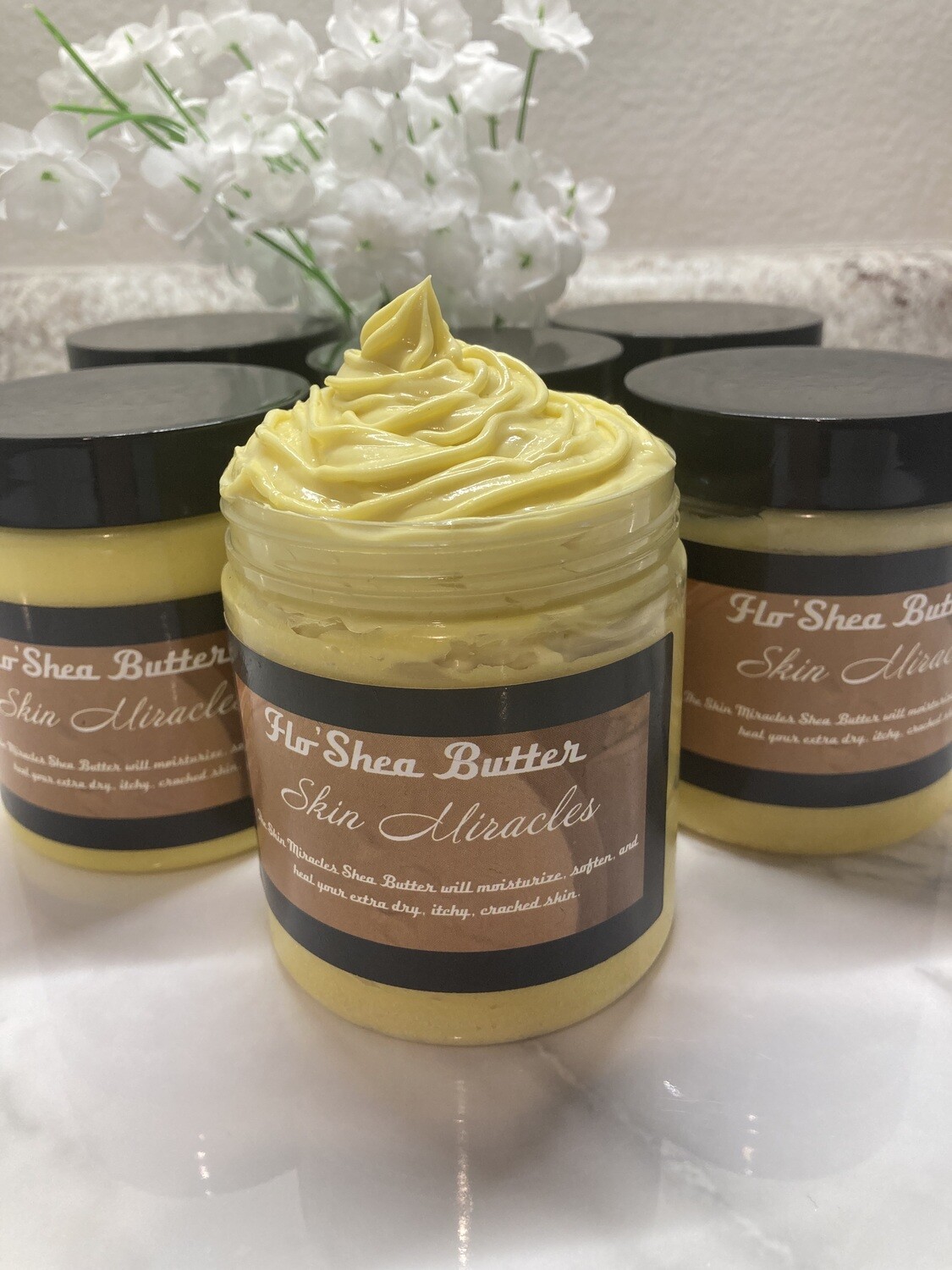 Flo' Shea Butter - Skin Miracles - Unscented 8oz