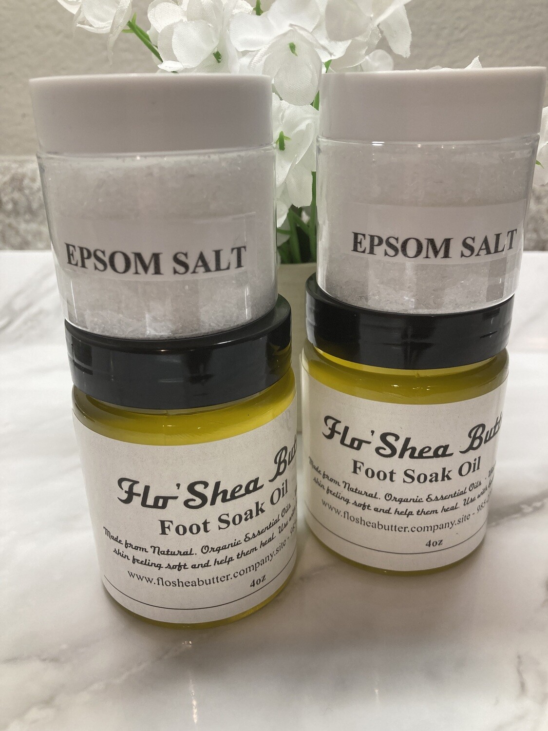 Flo’Shea Butter - Foot Soak Oil 4oz