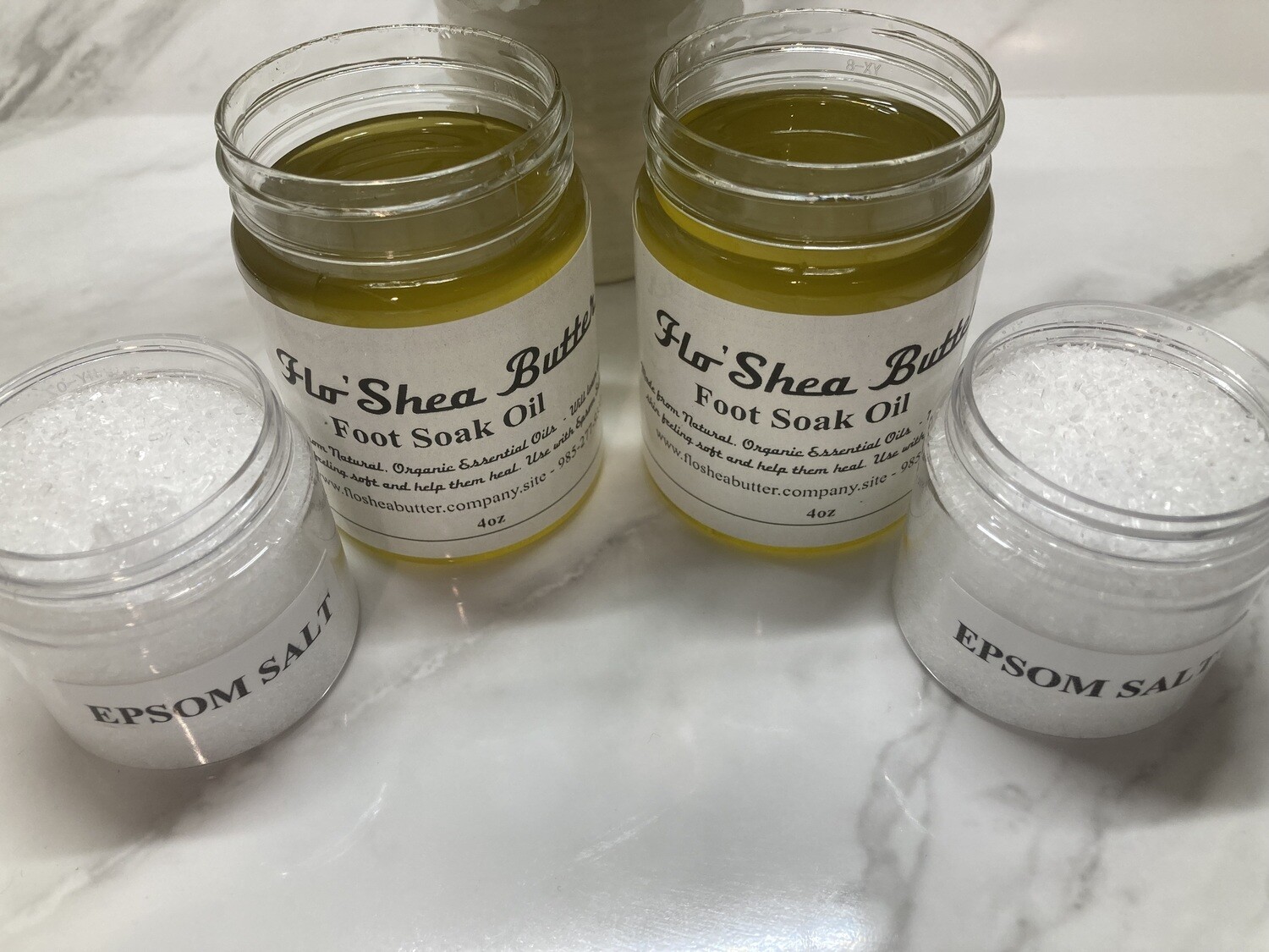 Flo’Shea Butter - Foot Soak Oil 4oz