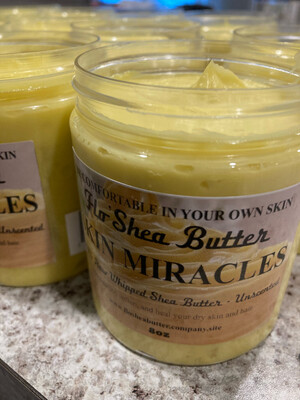 Flo' Shea Butter - Skin Miracles - Unscented 8oz