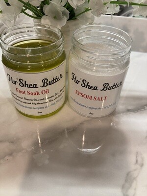 Flo’Shea Butter - Foot Soak Oil 4oz