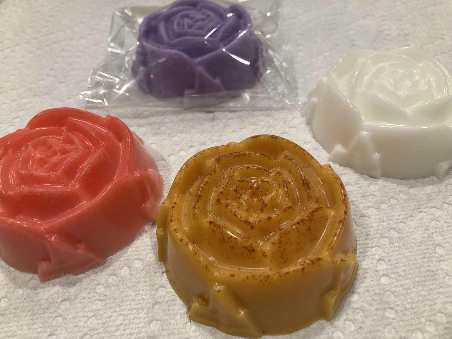 Rose Shaped Shea Butter Soap
