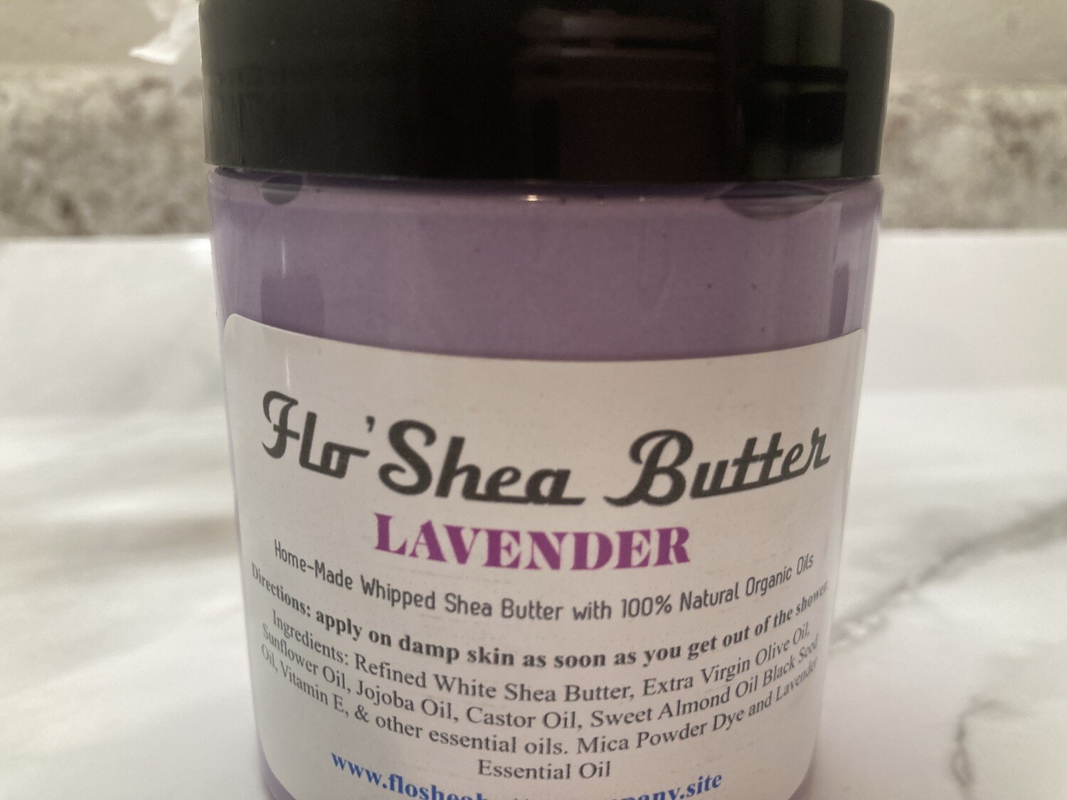 Lavender Whipped Shea Butter - Refined