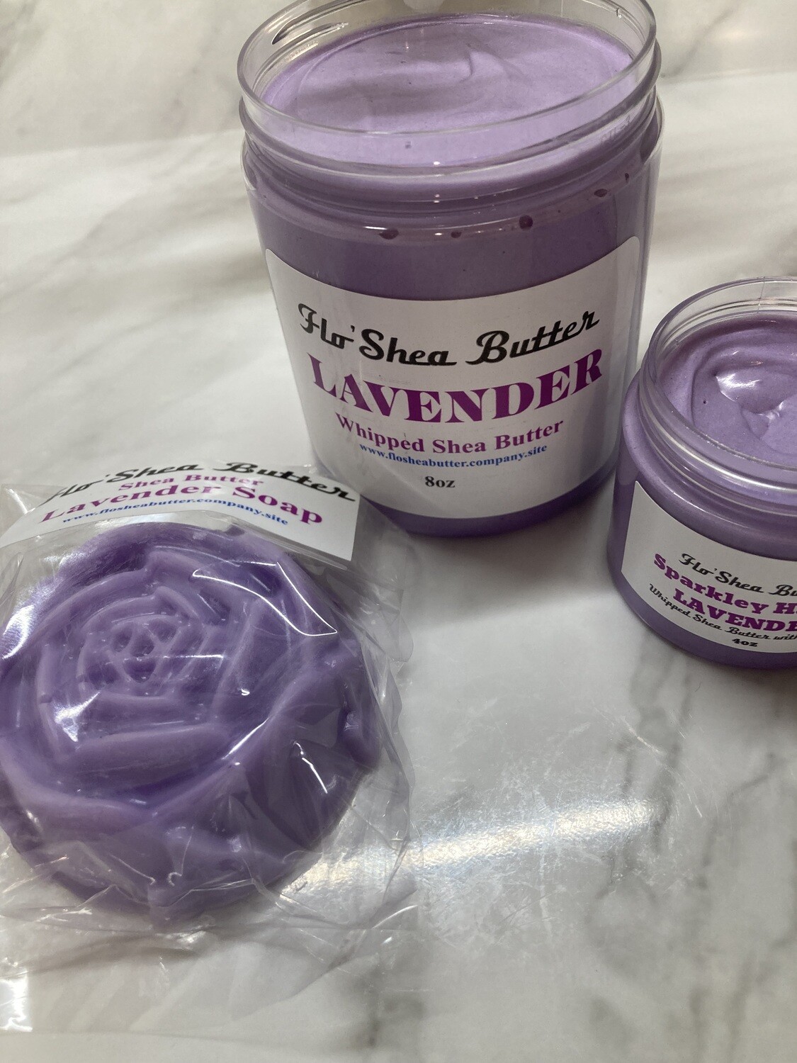 Lavender Whipped Shea Butter - Refined