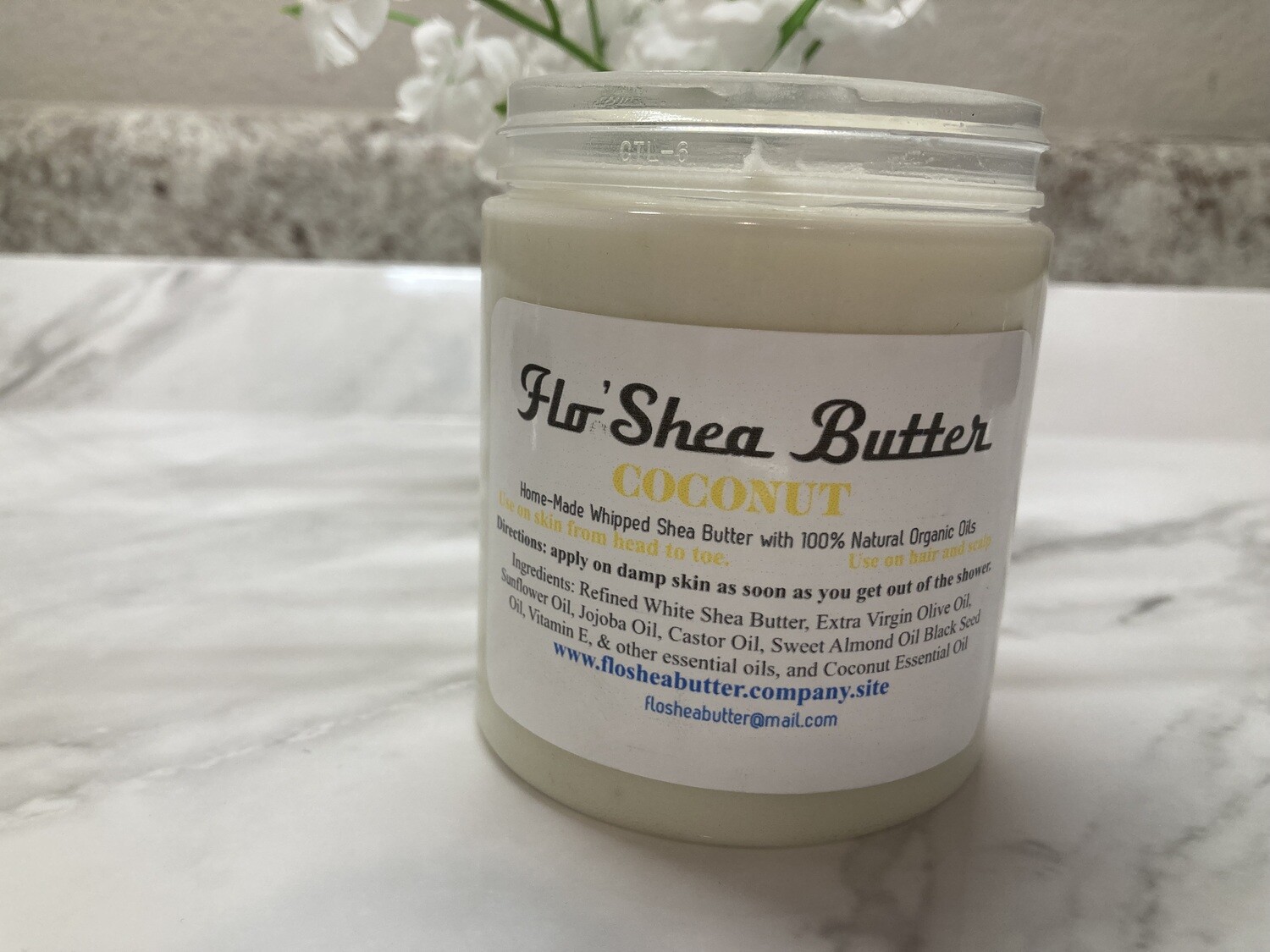 Coconut Whipped Shea Butter - Refined