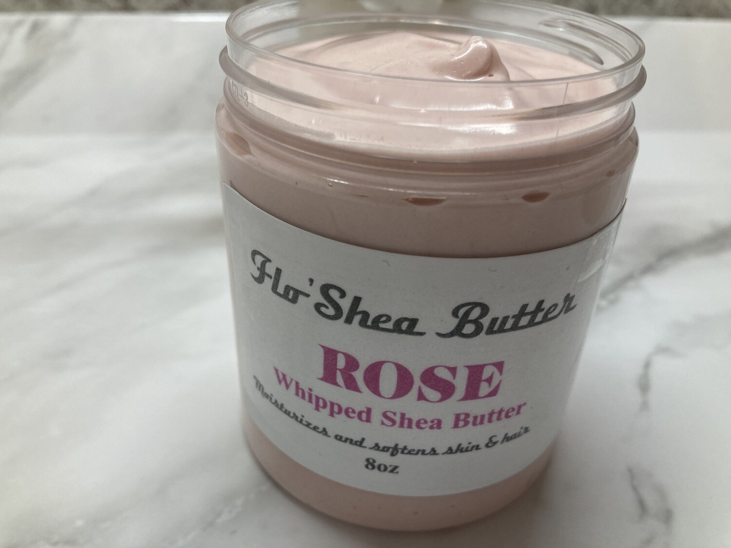 Rose Whipped Shea Butter - Refined