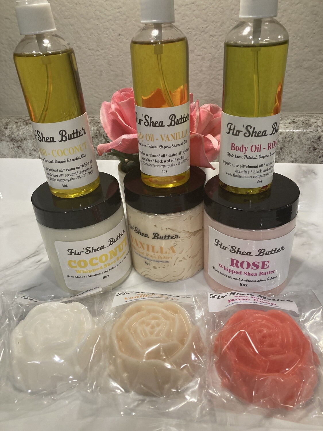 3pc Shea Butter Basket