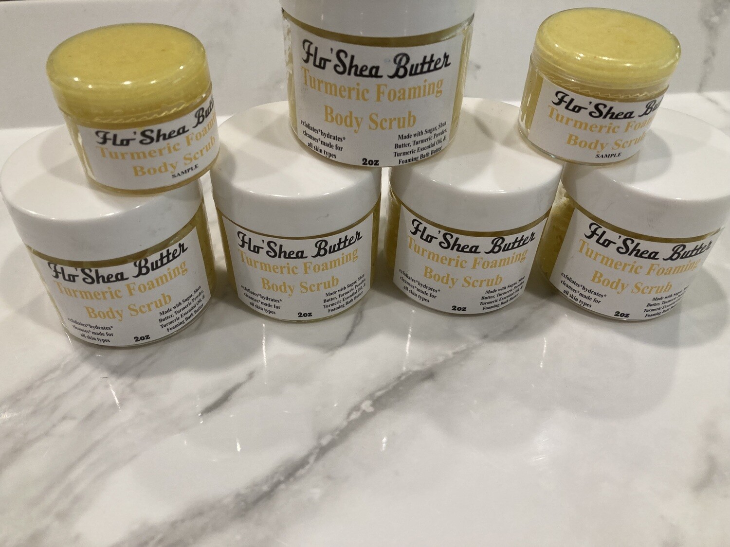 Turmeric Foaming Body Scrub