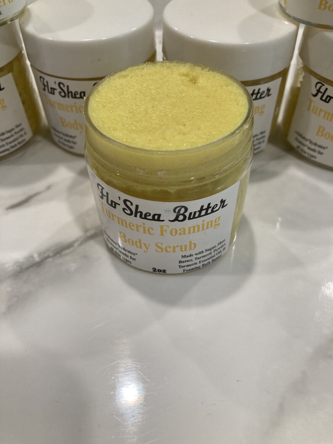 Turmeric Foaming Body Scrub