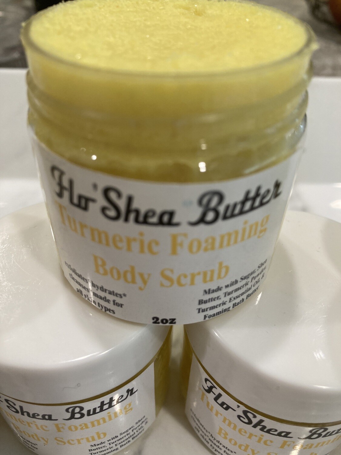 Turmeric Foaming Body Scrub