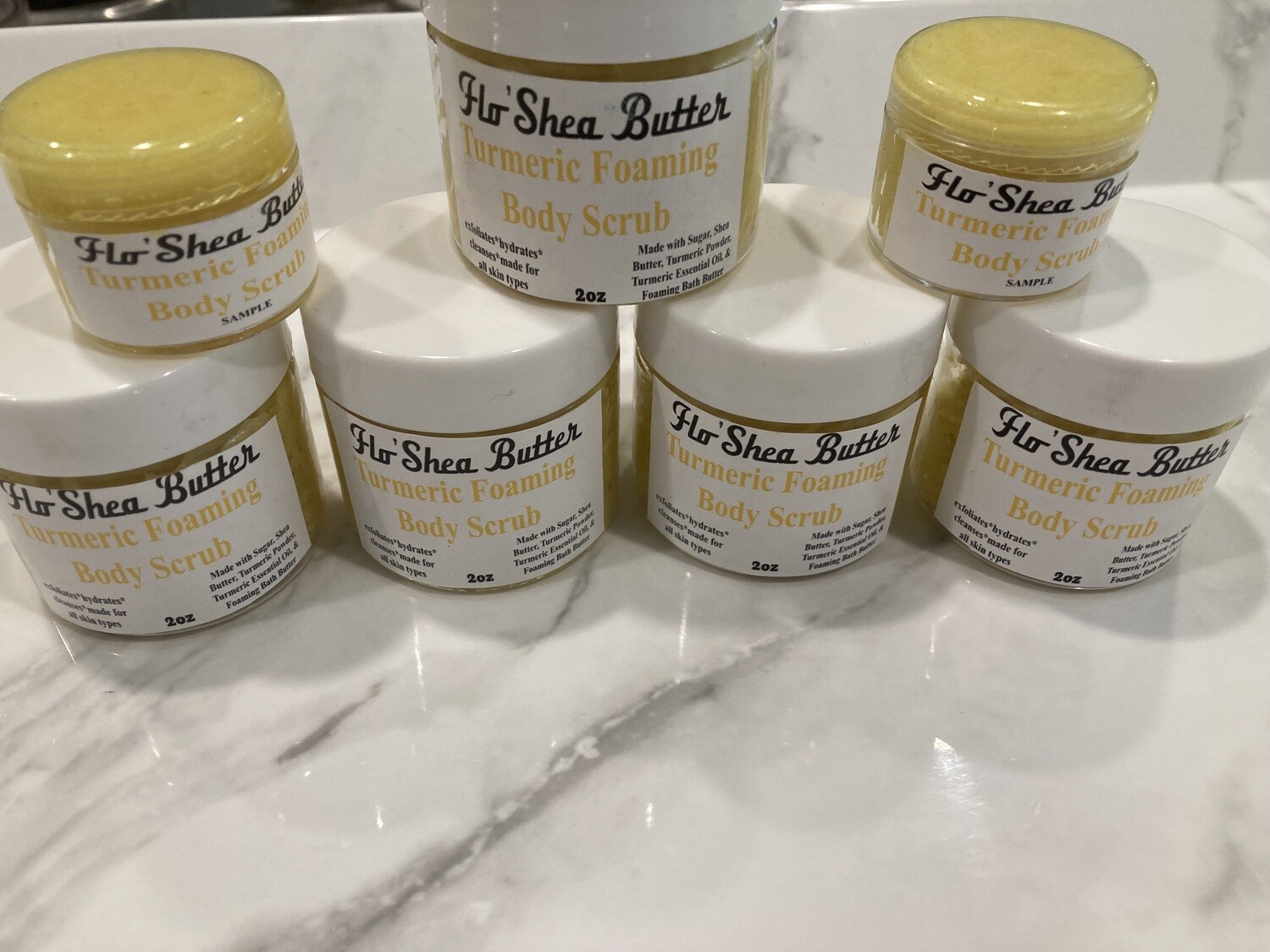 Turmeric Foaming Body Scrub