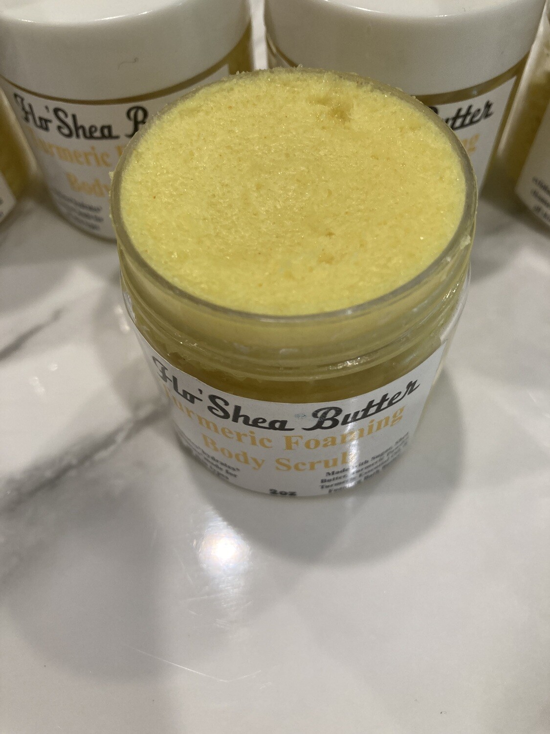 Turmeric Foaming Body Scrub