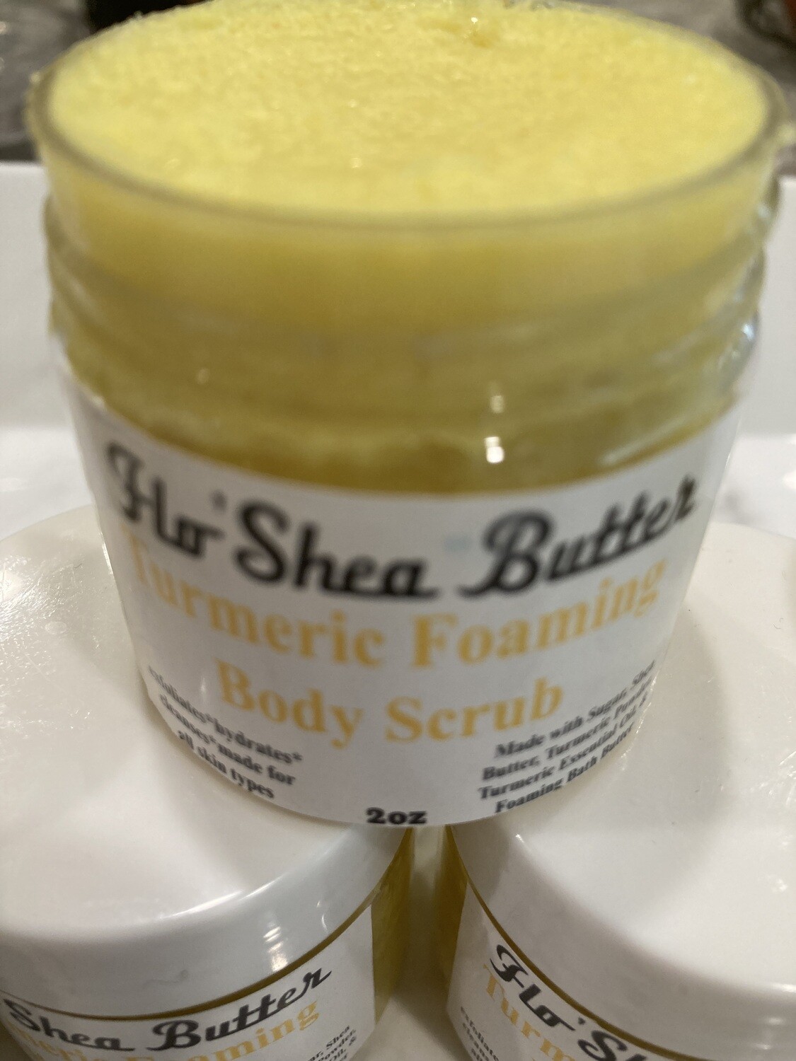 Turmeric Foaming Body Scrub
