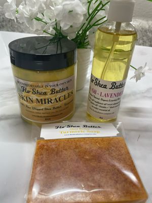 Flo'Shea Butter Essentials: Eczema 3-Step Relief Kit