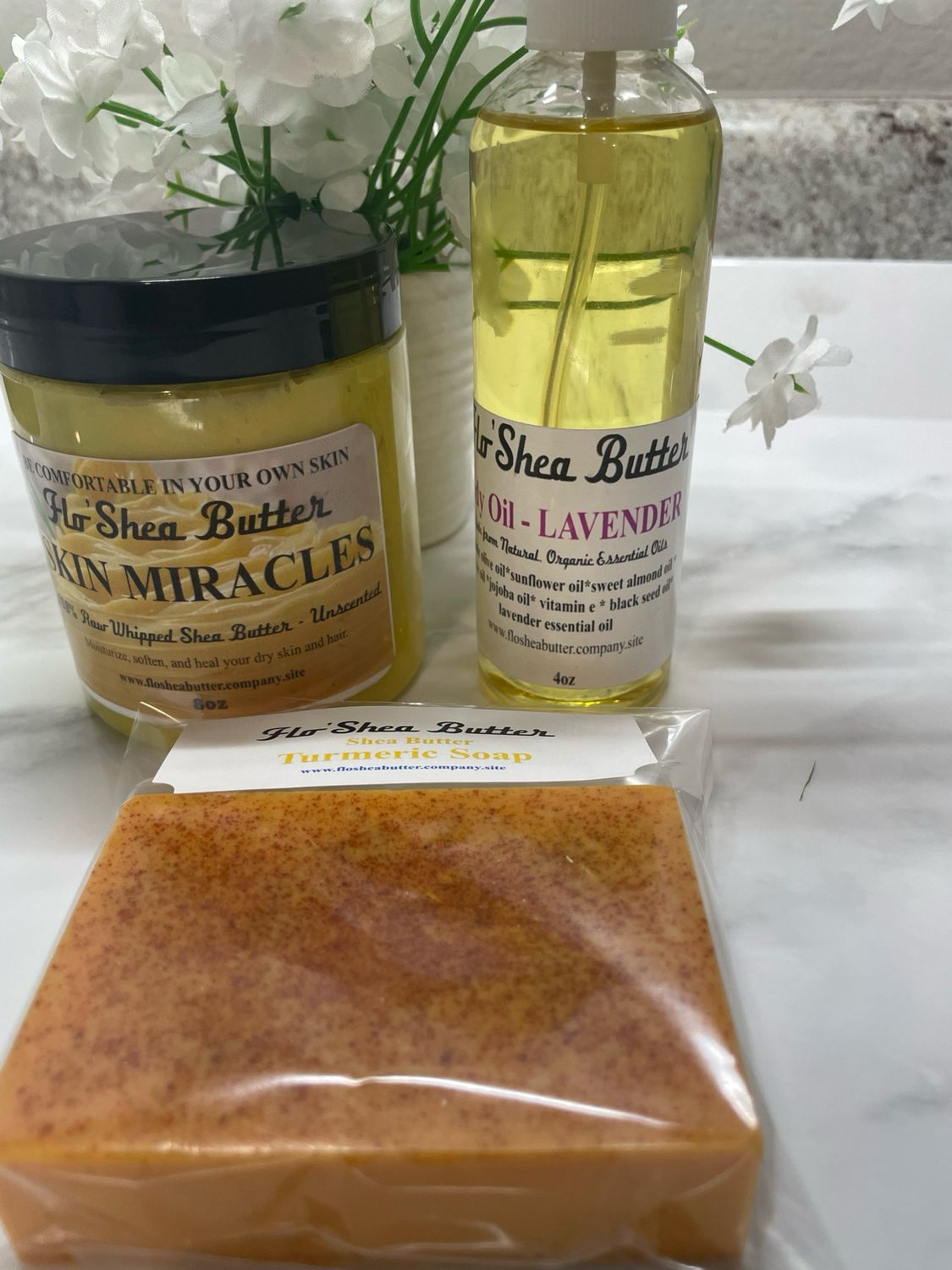 Flo'Shea Butter Essentials: Eczema 3-Step Relief Kit