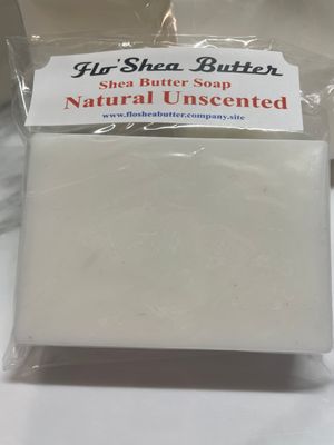 Natural Unscented Shea Butter Soap