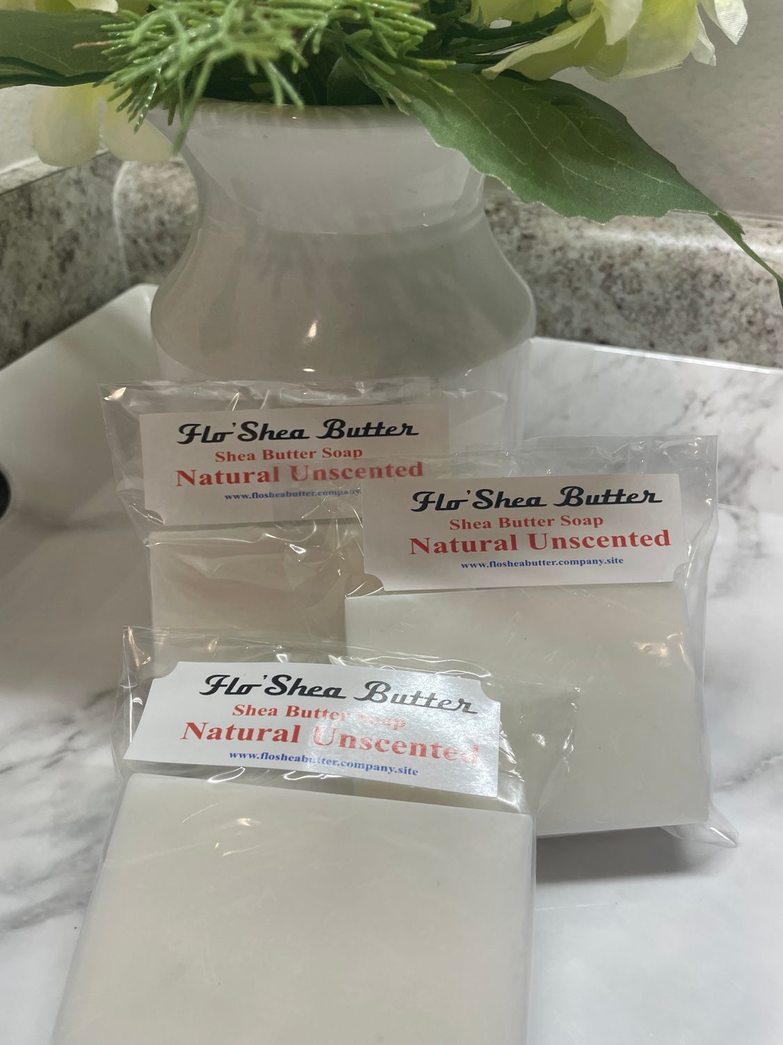 Natural Unscented Shea Butter Soap